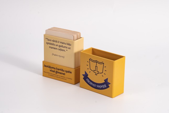 Bībeles zinātājs – jautājumu kartīšu spēle visai ģimenei