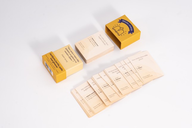 Bībeles zinātājs – jautājumu kartīšu spēle visai ģimenei