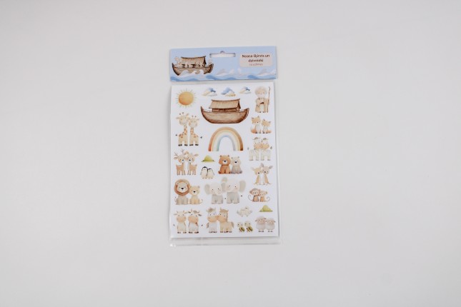 Noasa šķirsts – uzlīmes bērniem (24 gab.)